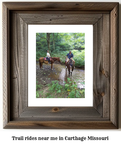 trail rides near me in Carthage, Missouri